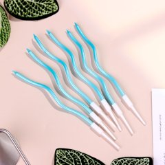 Свечи декоративные "Серпантин" Небесно-голубой 15,5 см 7597552