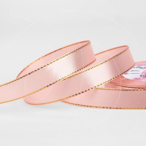 Лента для декора и упаковки Атласная Светло-розовая 15 мм 9179006