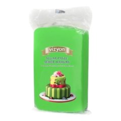 Мастика сахарная Vizyon Зелёная 500 г 