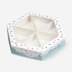 Коробка для сладостей "Пончик" 20х23х4 см 9132664