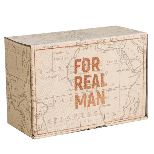 Коробка-пенал «FOR REAL MAN» 22х15х10 см 3907225