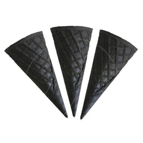 Вафельные рожки маленькие Чёрные 5 шт 88109