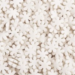 Посыпка кондитерская "Цветочки белые" 50 г tp16113