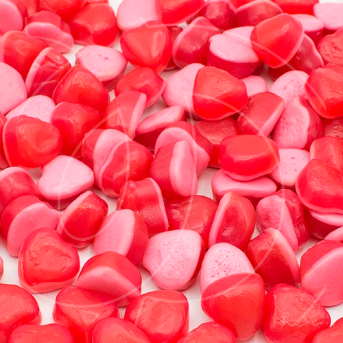 Мармелад "Сердечки малина с начинкой" 100 г 