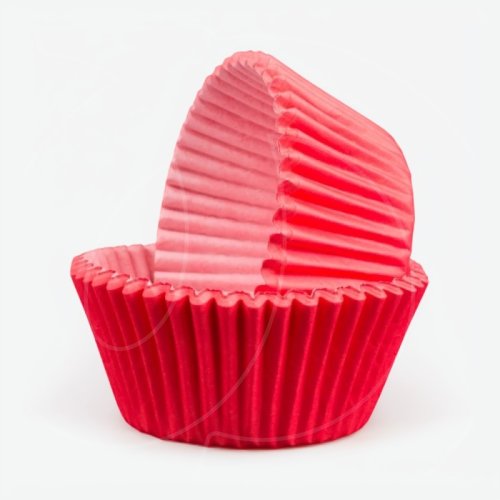 Капсула бумажная Красная D50 H35 60 шт 