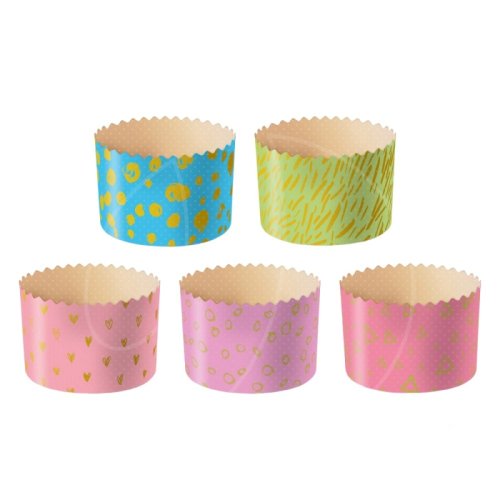 Форма для кулича "Пастель микс" D110 H85 мм 1 шт pmK9090сPM