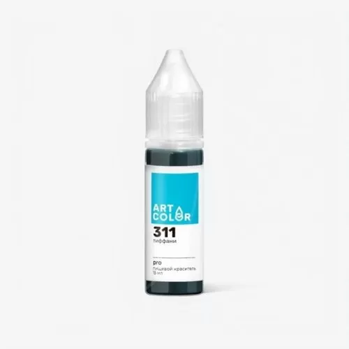 Краситель пищевой гелевый водорастворимый Art Color "Pro 311 Тиффани" 15 мл 